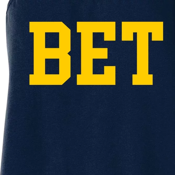 Bet Michigan Women's Racerback Tank