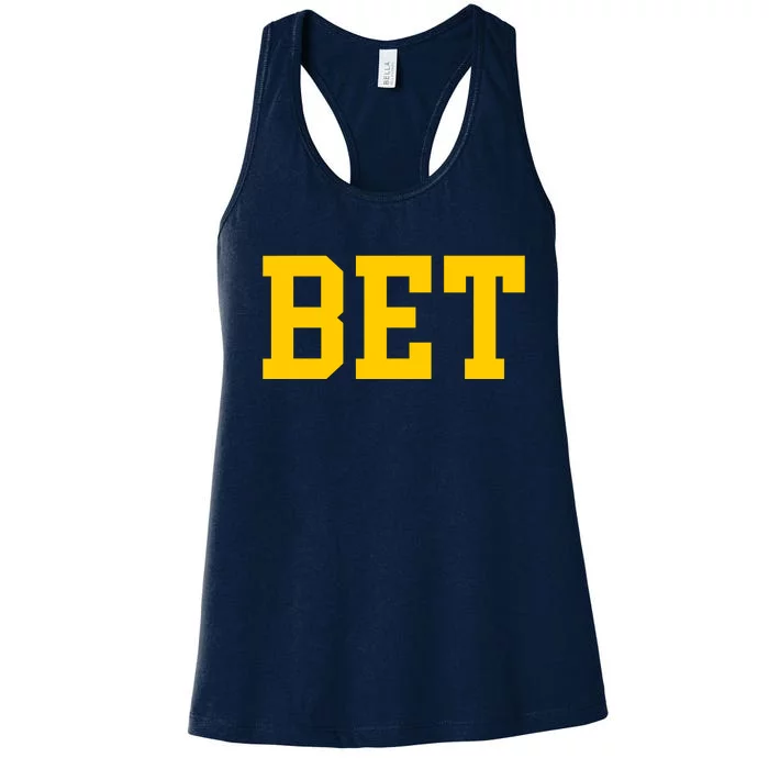 Bet Michigan Women's Racerback Tank