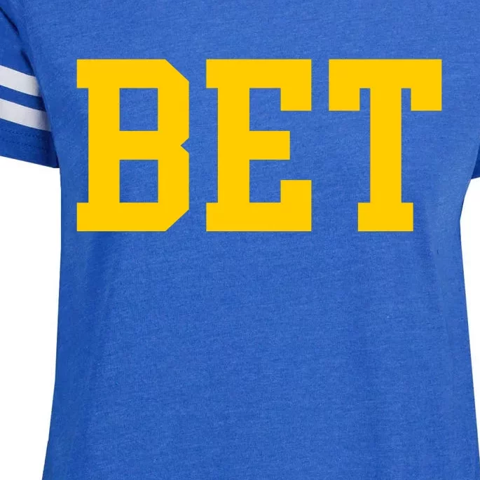 Bet Michigan Enza Ladies Jersey Football T-Shirt