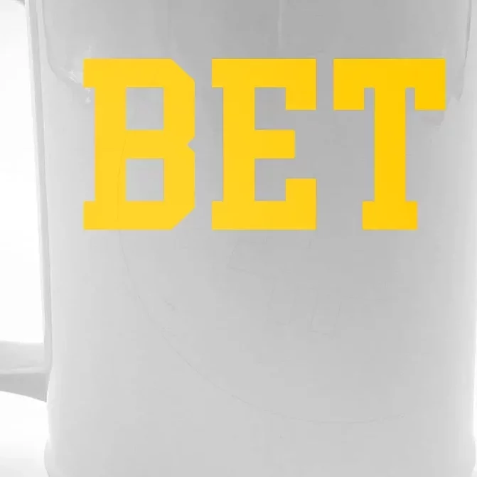 Bet Michigan Front & Back Beer Stein