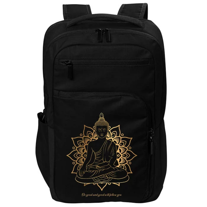 Buddha Mandala Buddhist Mindfulness Buddhism Spiritual Impact Tech Backpack