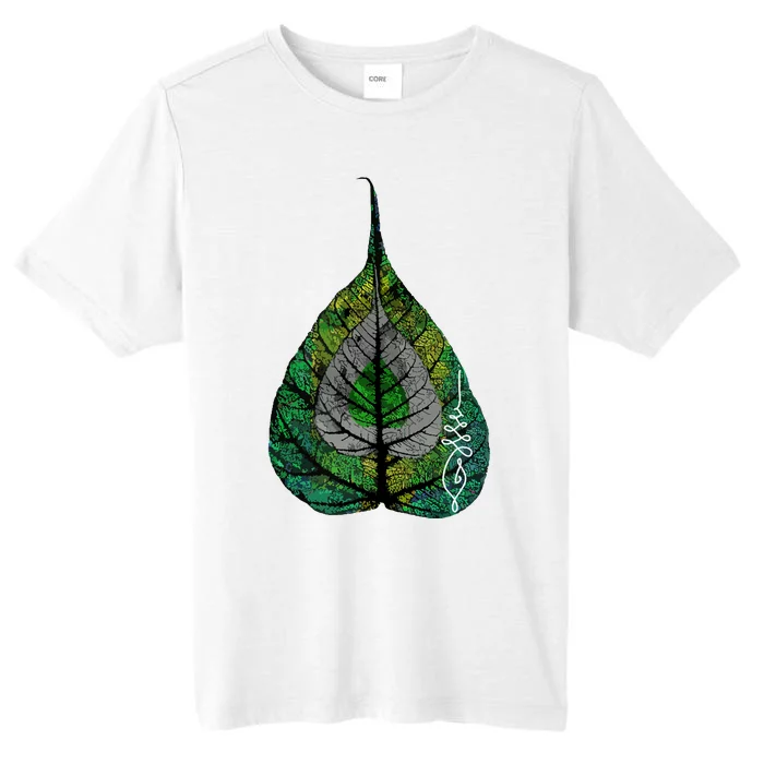 Buddha Meditation Bodhi Leaf Unalome ChromaSoft Performance T-Shirt