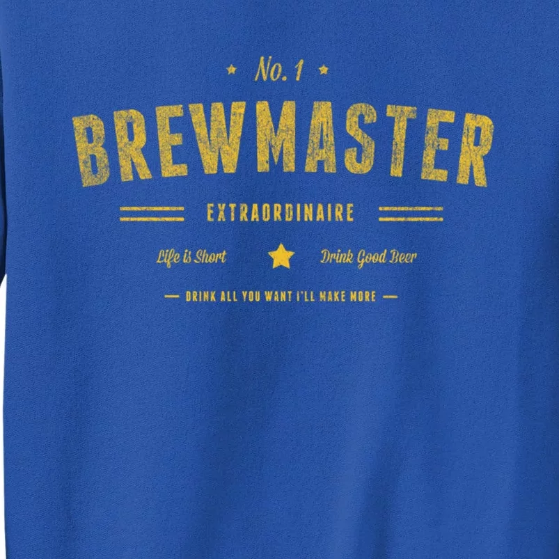 Brew Master Beer Brewing Homebrew Gift For Brewer Brewmaster Cool Gift Tall Sweatshirt