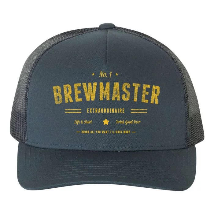 Brew Master Beer Brewing Homebrew Gift For Brewer Brewmaster Cool Gift Yupoong Adult 5-Panel Trucker Hat