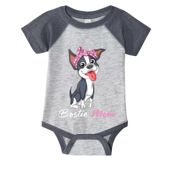 Bostie Mom Infant Baby Jersey Bodysuit