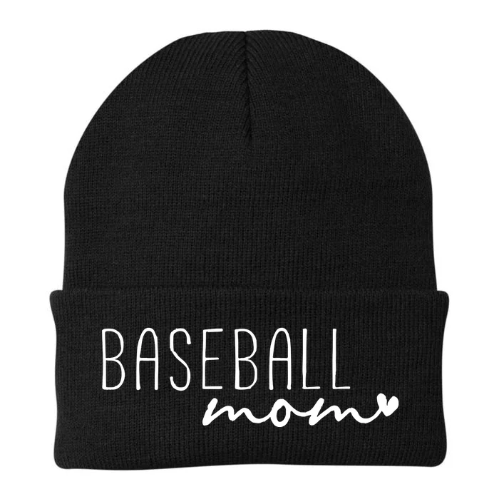 Baseball Mom Knit Cap Winter Beanie