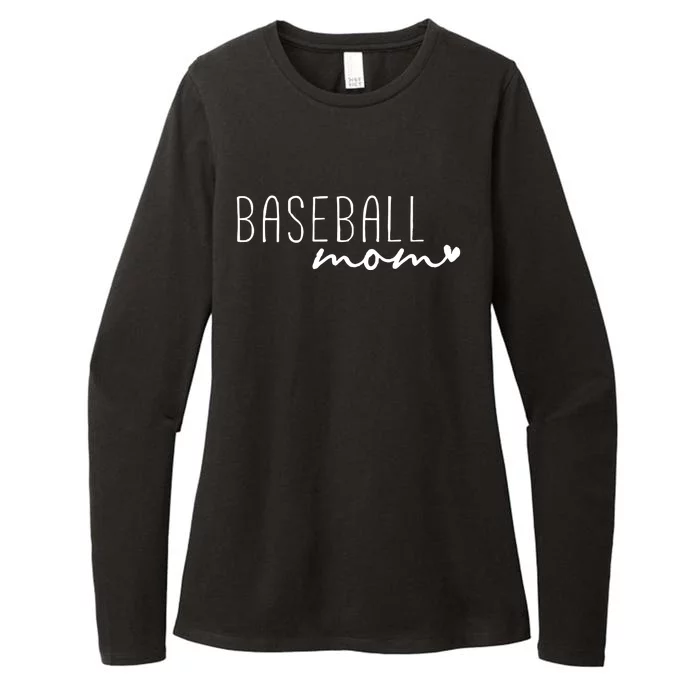 Baseball Mom Womens CVC Long Sleeve Shirt