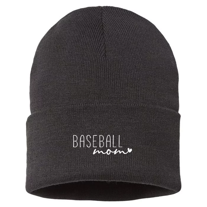 Baseball Mom Sustainable Knit Beanie