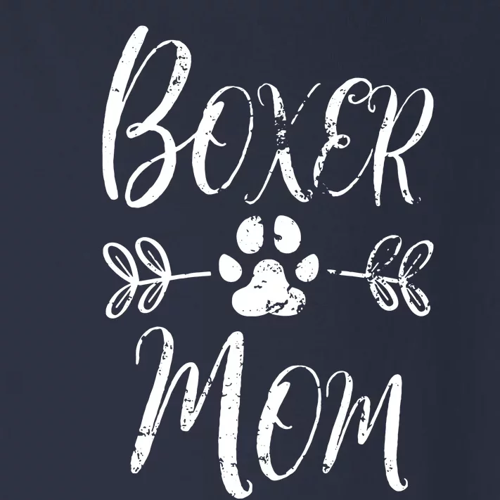 Boxer Mom Boxer Dog Lover Owner Funny Boxer Dog Mom Toddler Long Sleeve Shirt