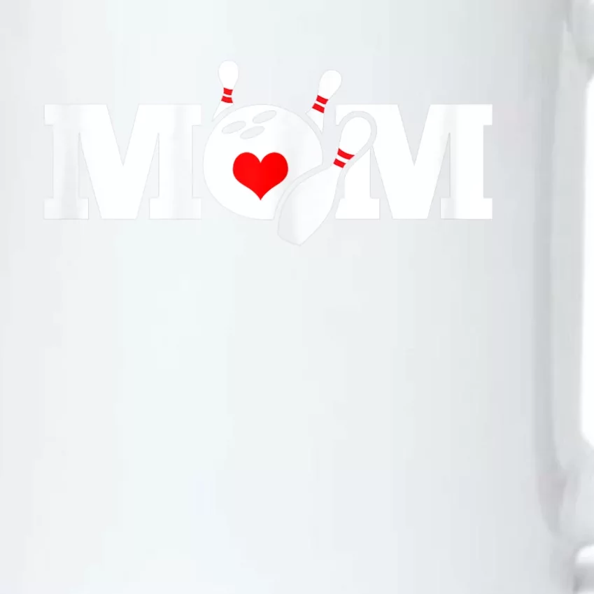 Bowling Mom Black Color Changing Mug