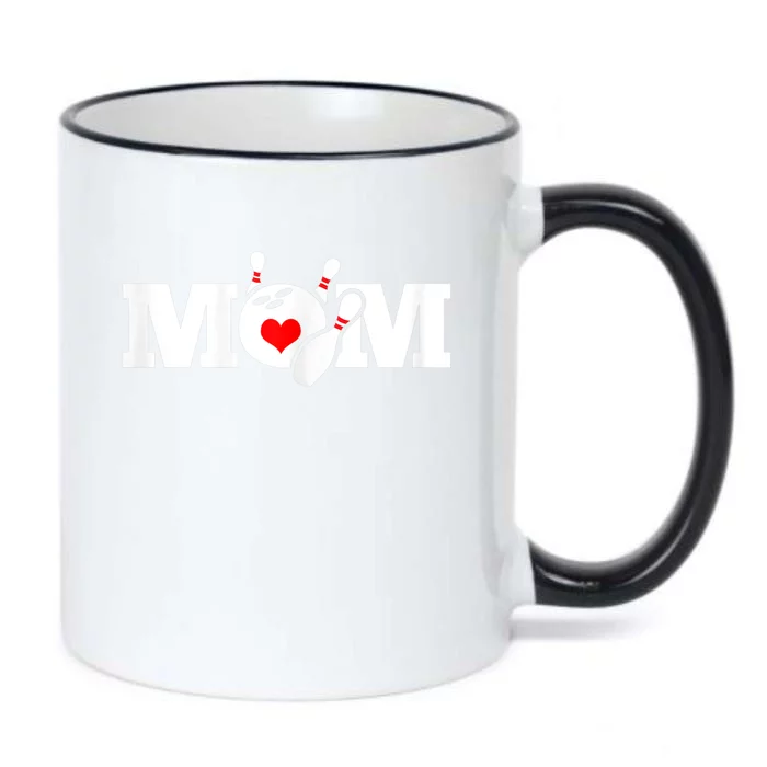 Bowling Mom Black Color Changing Mug