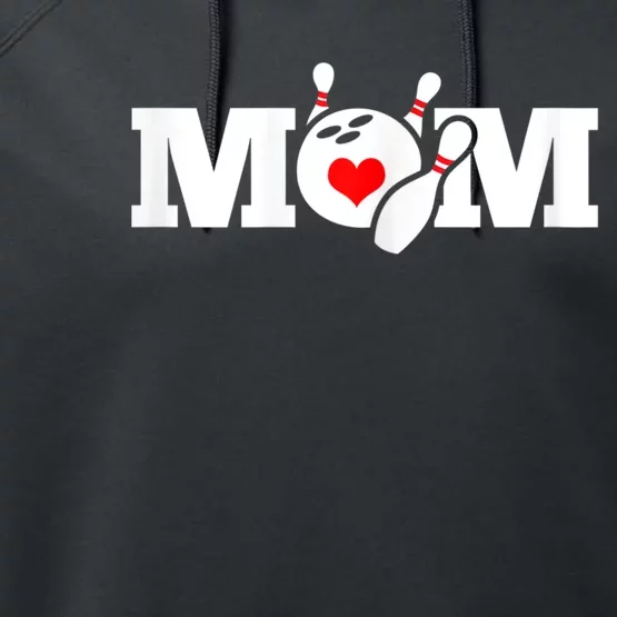 Bowling Mom Performance Fleece Hoodie