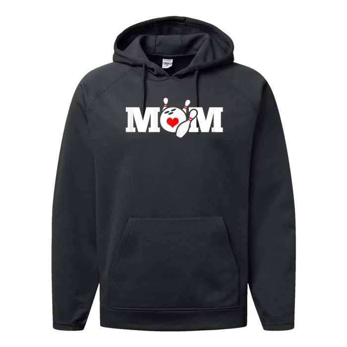 Bowling Mom Performance Fleece Hoodie