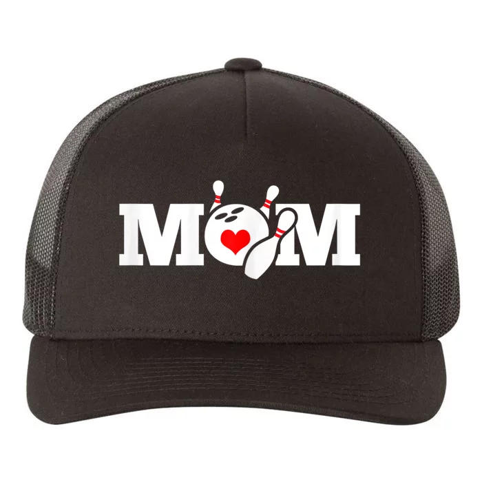 Bowling Mom Yupoong Adult 5-Panel Trucker Hat