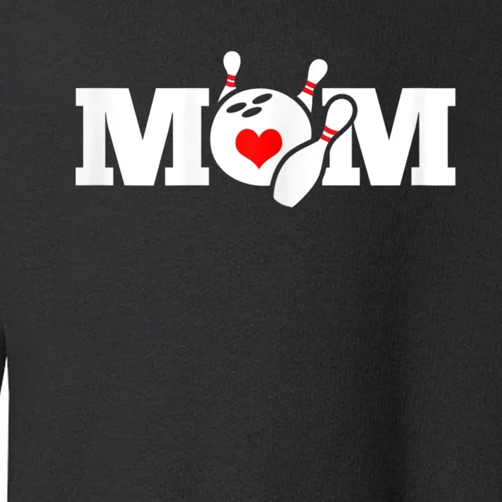 Bowling Mom Toddler Sweatshirt