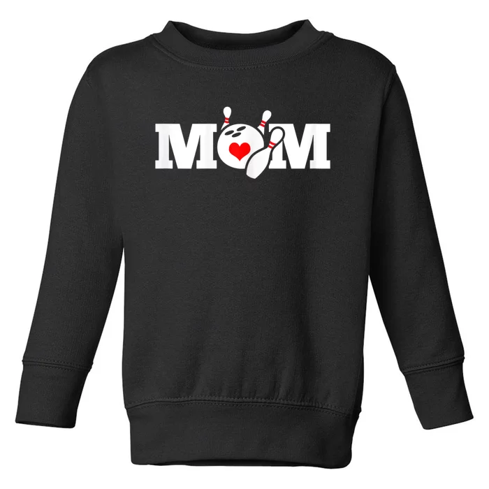 Bowling Mom Toddler Sweatshirt