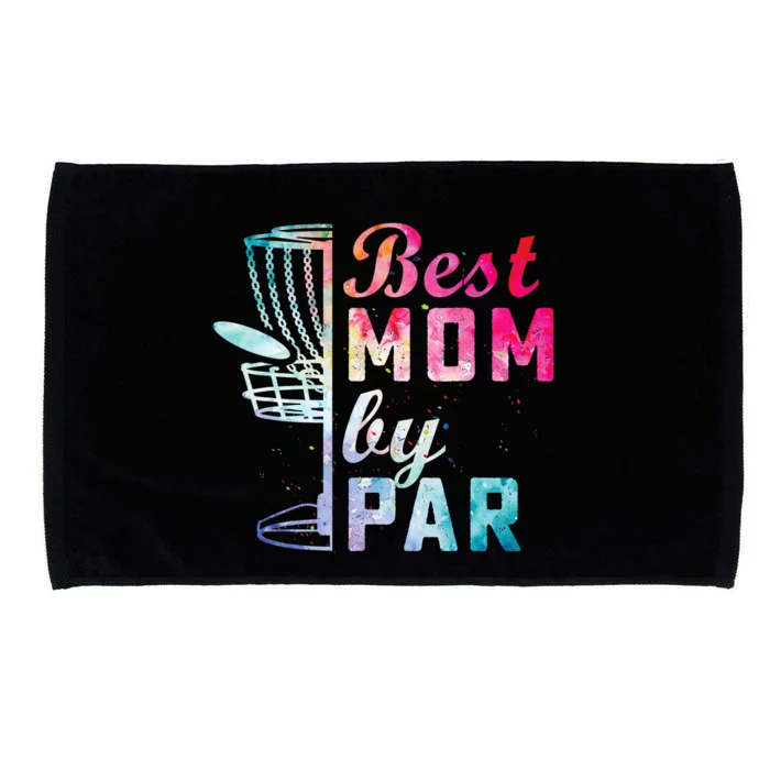 Best Mom By Par Disc Golf Frisbee Golfer Cool Microfiber Hand Towel