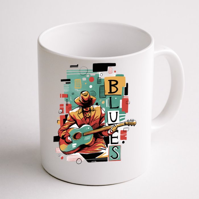 Blues Music Front & Back Coffee Mug