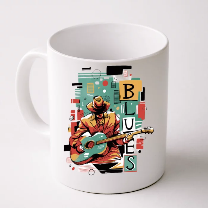 Blues Music Front & Back Coffee Mug