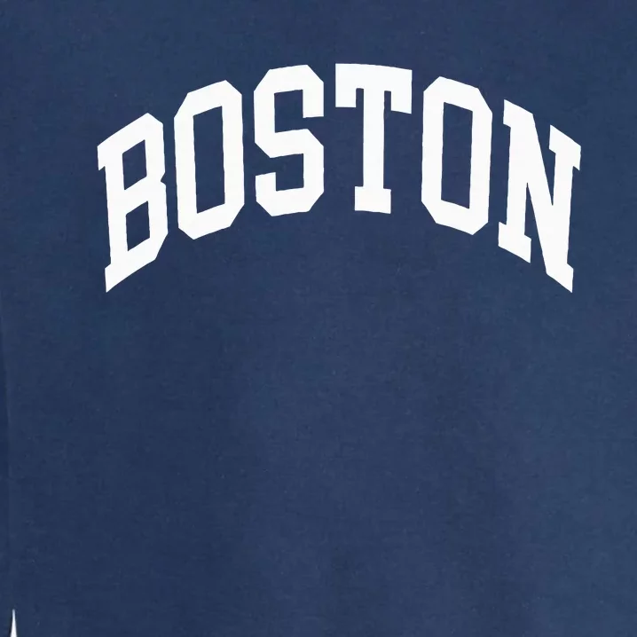 Boston Massachusetts Garment-Dyed Sweatshirt