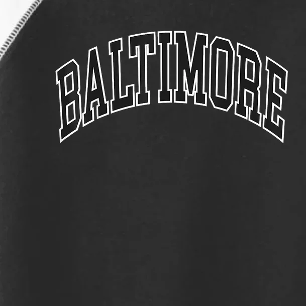 Baltimore Maryland Toddler Fine Jersey T-Shirt