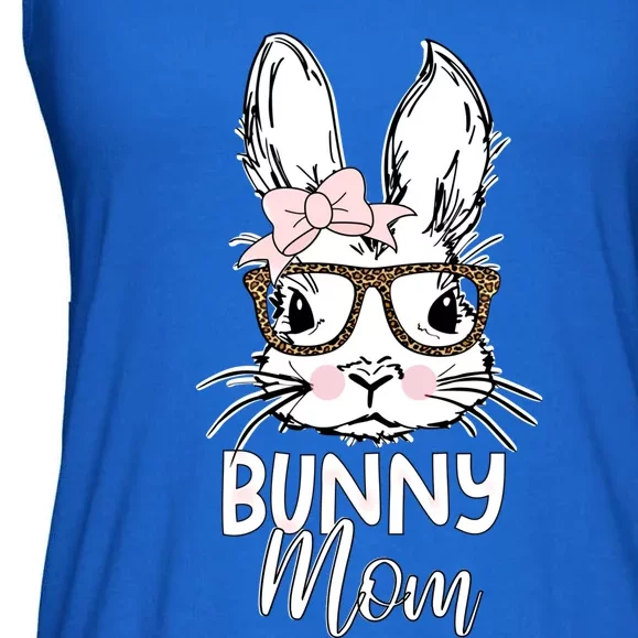 Bunny Mom Best Bunny Mom Bunny Lover Gift Ladies Essential Flowy Tank