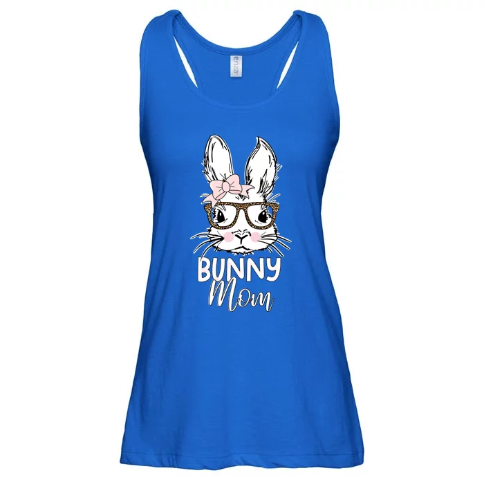 Bunny Mom Best Bunny Mom Bunny Lover Gift Ladies Essential Flowy Tank