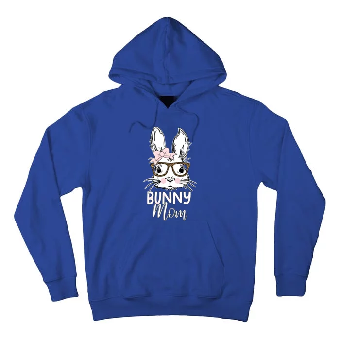 Bunny Mom Best Bunny Mom Bunny Lover Gift Tall Hoodie