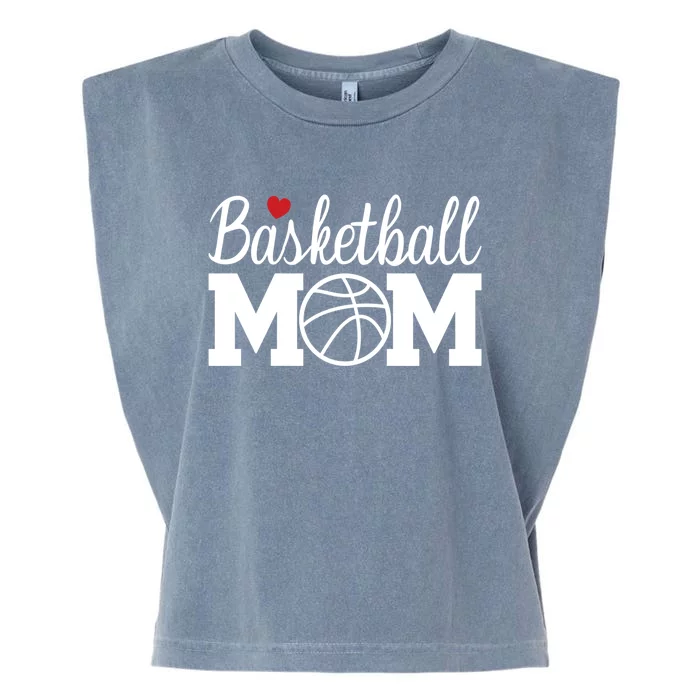 Basketball Mom Basketball Mom Life Game Day Cheer Mom Gift Garment-Dyed Women's Muscle Tee