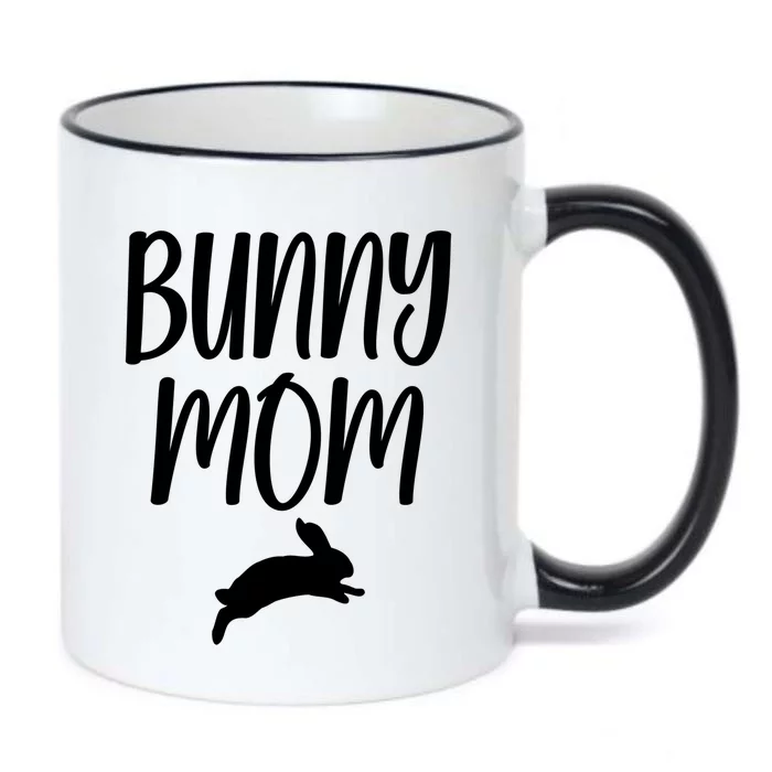 Bunny Mom Bunny Mama Funny Rabbit Mom Bunny Lover Gift Cool Gift Black Color Changing Mug