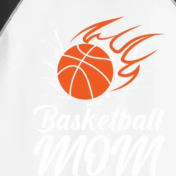 Basketball Mom Basketball Game Mother Mama Basketball Gift Toddler Fine Jersey T-Shirt