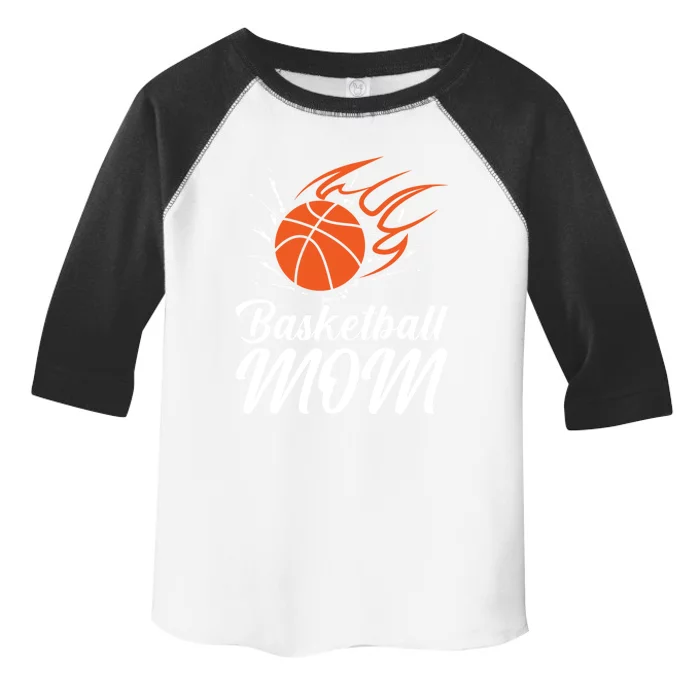 Basketball Mom Basketball Game Mother Mama Basketball Gift Toddler Fine Jersey T-Shirt