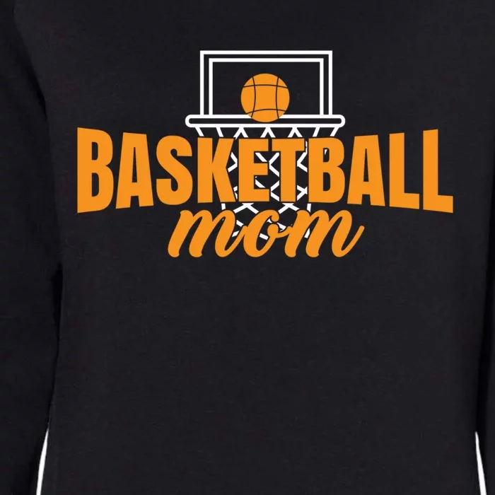 Basketball Mom Basketball Game Mother Mama Basketball Cute Gift Womens California Wash Sweatshirt