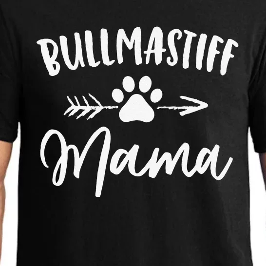 Bullmastiff Mama Bullmastiff Lover Owner Gift Dog Mom Mother Pajama Set