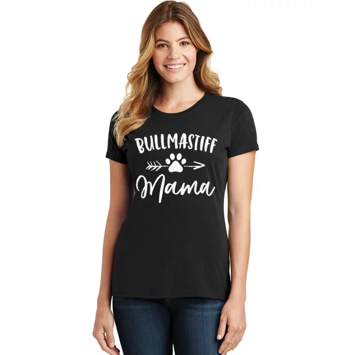 Bullmastiff Mama Bullmastiff Lover Owner Gift Dog Mom Mother Women's T-Shirt