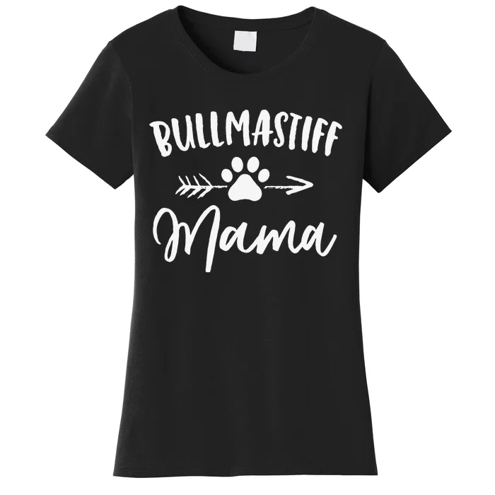 Bullmastiff Mama Bullmastiff Lover Owner Gift Dog Mom Mother Women's T-Shirt