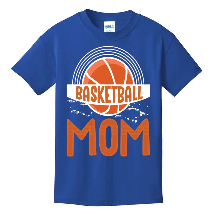 Basketball Mom Basketball Game Mother Mama Basketball Gift Kids T-Shirt