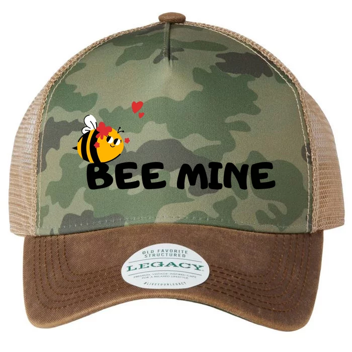 Bee Mine Bees Valentine Legacy Tie Dye Trucker Hat