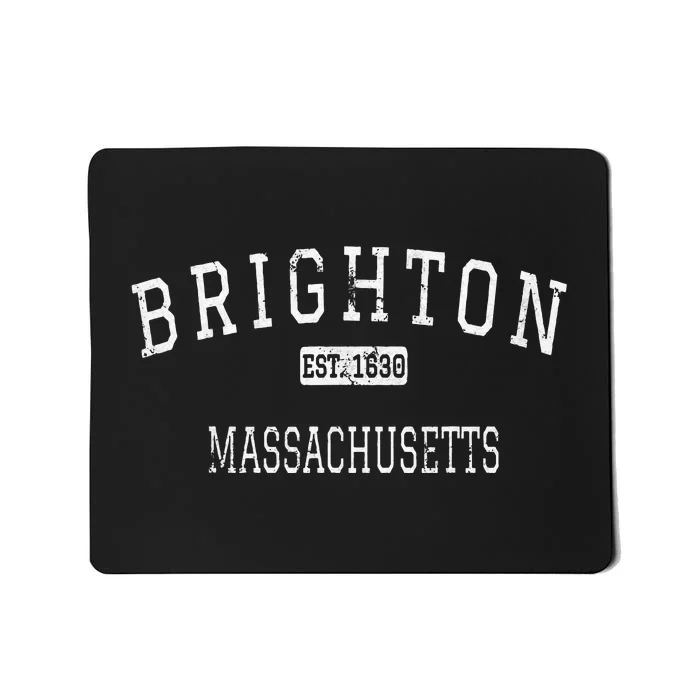 Brighton Massachusetts Boston MA Vintage Mousepad