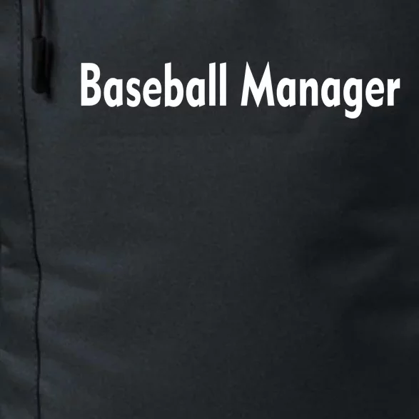 Baseball Manager Daily Commute Backpack