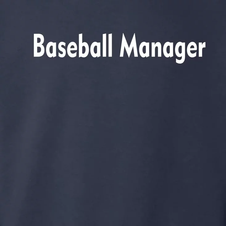 Baseball Manager Toddler Hoodie