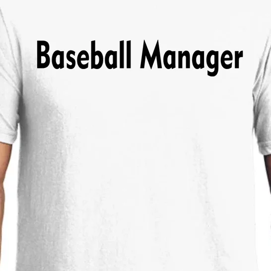 Baseball Manager Pajama Set