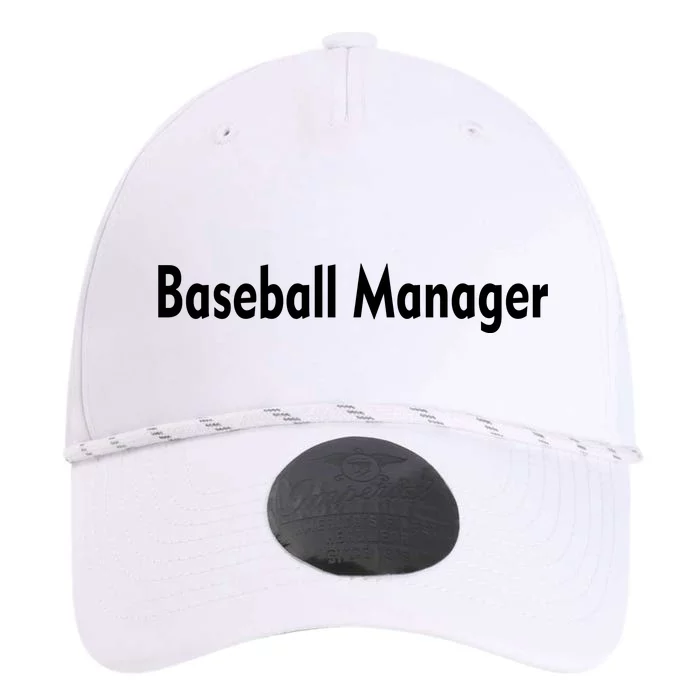 Baseball Manager Performance The Dyno Cap