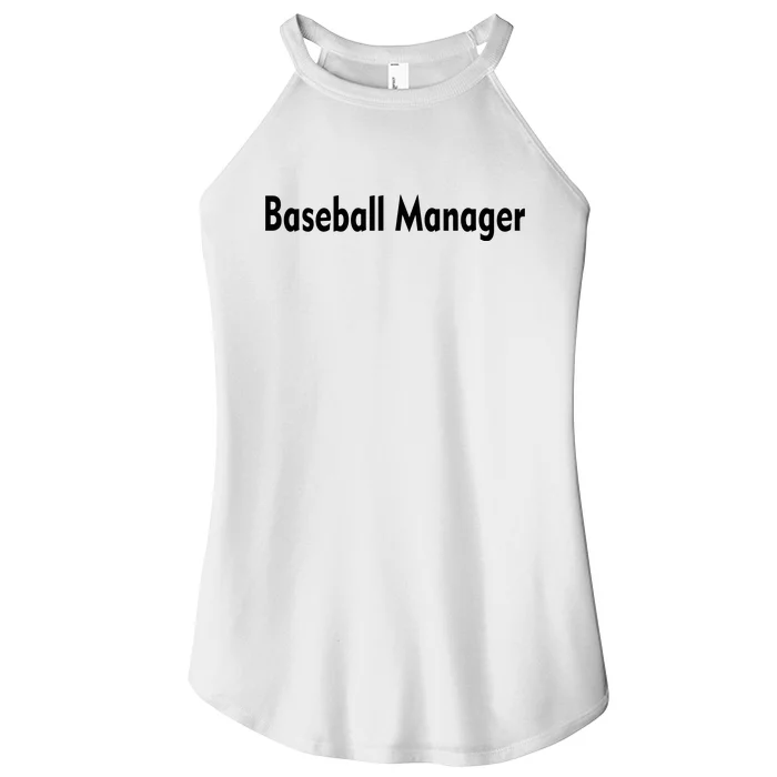 Baseball Manager Women’s Perfect Tri Rocker Tank