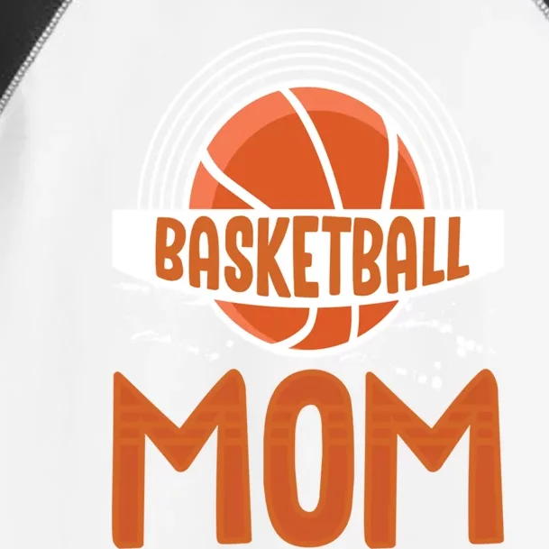 Basketball Mom Basketball Game Mother Mama Basketball Gift Toddler Fine Jersey T-Shirt