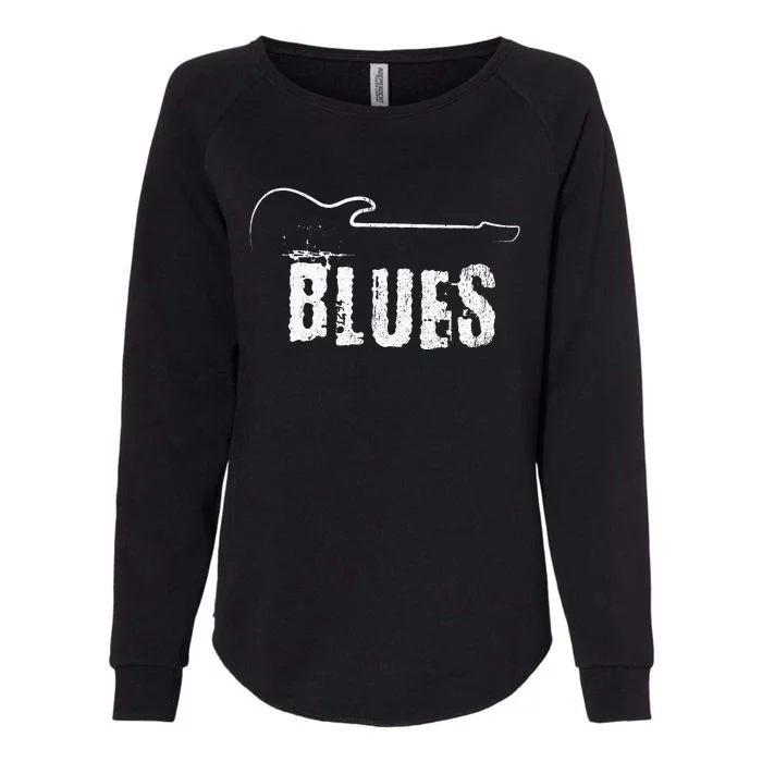 Blues Music Blues Guitar Vintage Womens California Wash Sweatshirt