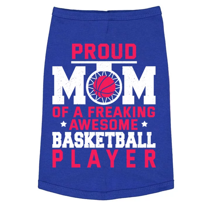 Basketball Mom Bball Player Mother Theme Quote Great Gift Doggie Tank