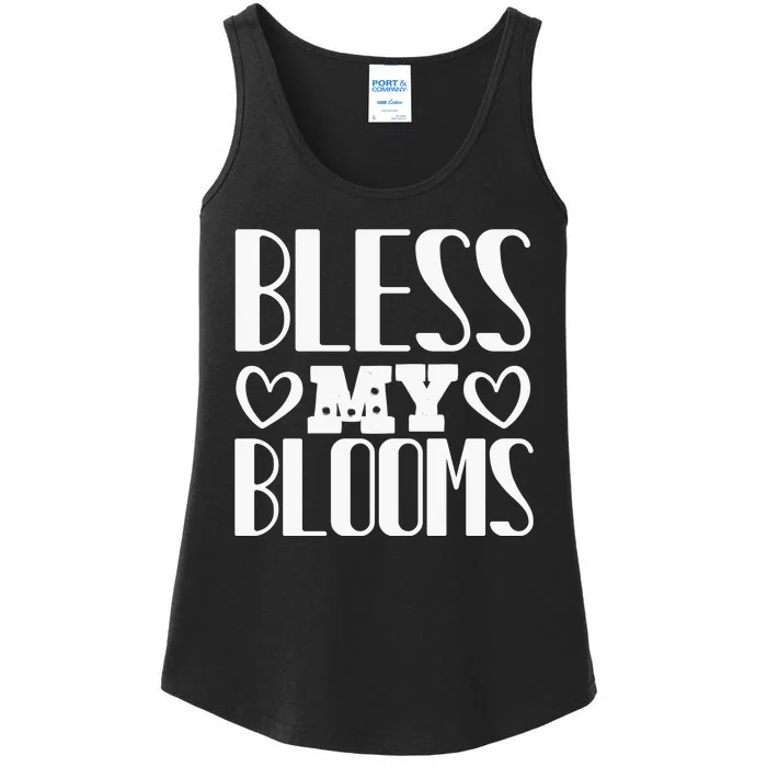 Bless My Blooms Ladies Essential Tank