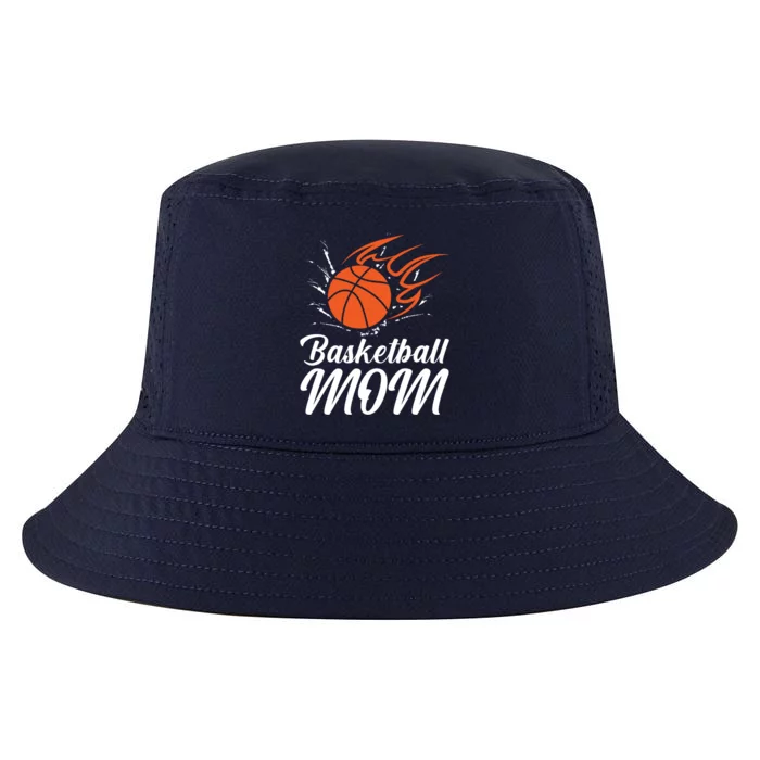 Basketball Mom Basketball Game Mother Mama Basketball Gift Cool Comfort Performance Bucket Hat