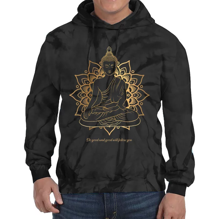 Buddha Mandala Buddhist Mindfulness Buddhism Spiritual Tie Dye Hoodie